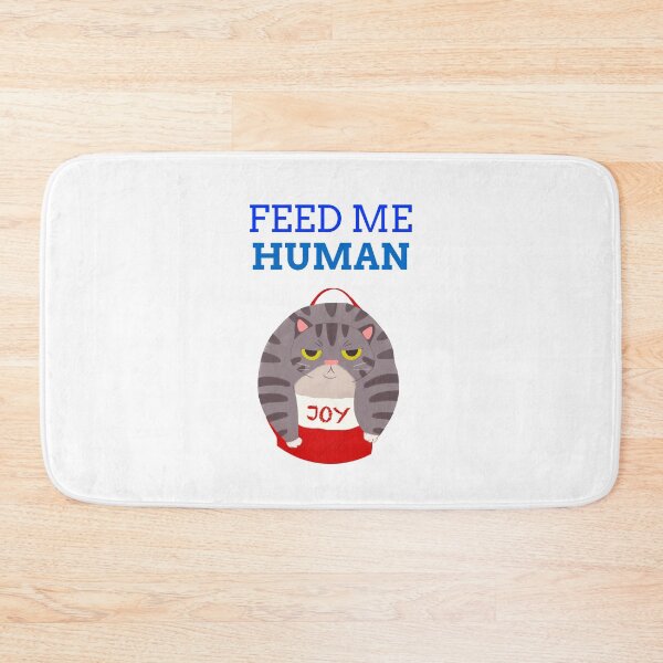 Item preview, Feed me human- bag of joy with condescending look cat design designed and sold by josephsteez.