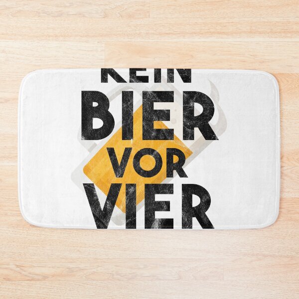 Artikelvorschau, Kein Bier vor vier Geschenkidee entworfen und verkauft von Marco Damm.