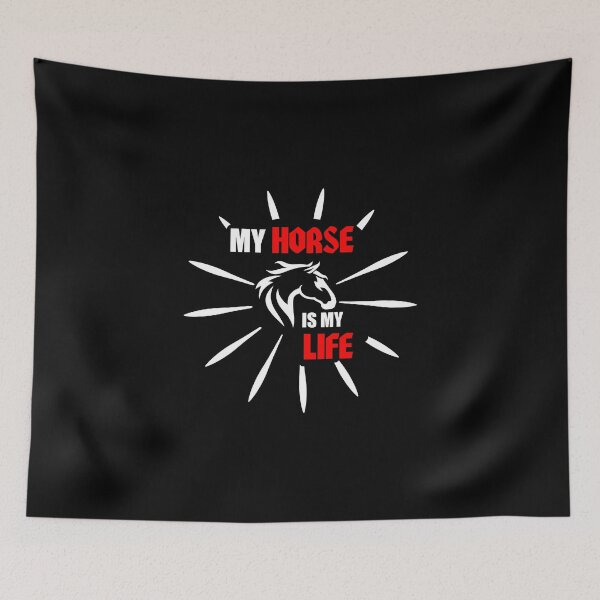 Item preview, I love my horse, my horse is my life designed and sold by Alex-Creare.