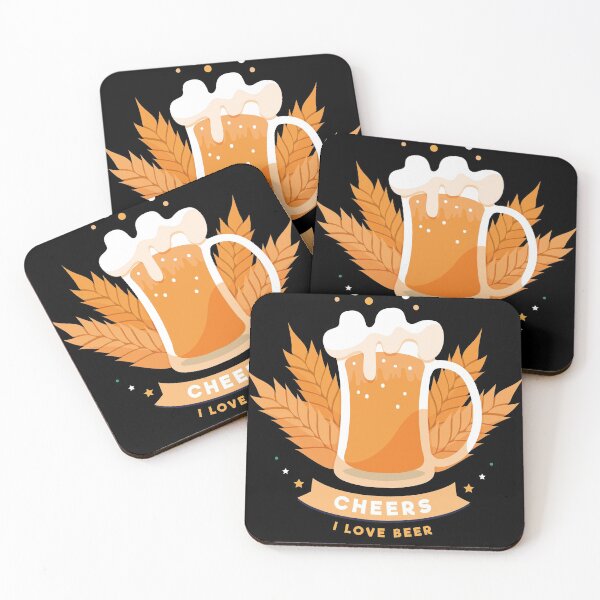 Item preview, Cheers I Love Beer Alcohol Gift Idea designed and sold by Marco Damm.