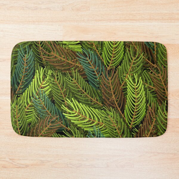 Item preview, Green Spruce Fir Pattern designed and sold by MonsaviFashion.