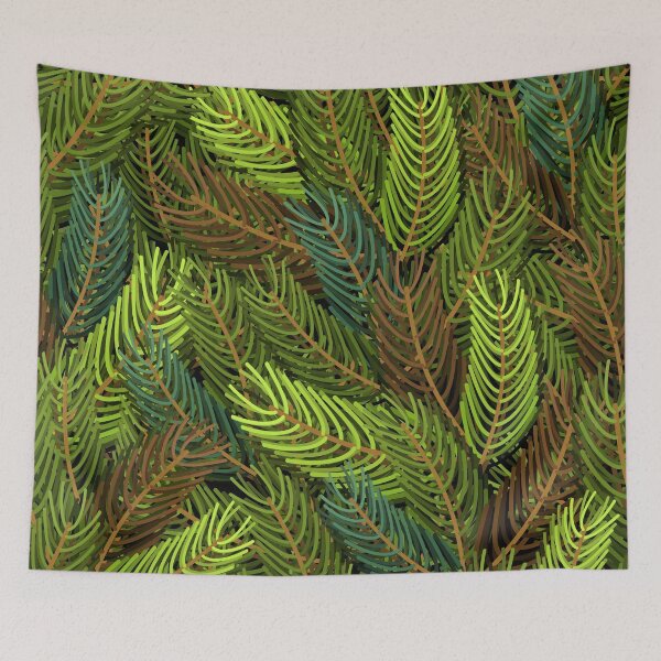 Item preview, Green Spruce Fir Pattern designed and sold by MonsaviFashion.