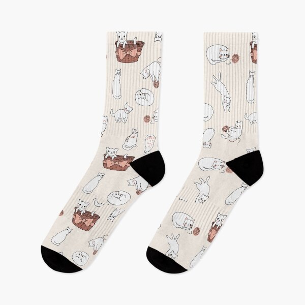 Item preview, Cute cartoon cat pattern. designed and sold by skazka111.