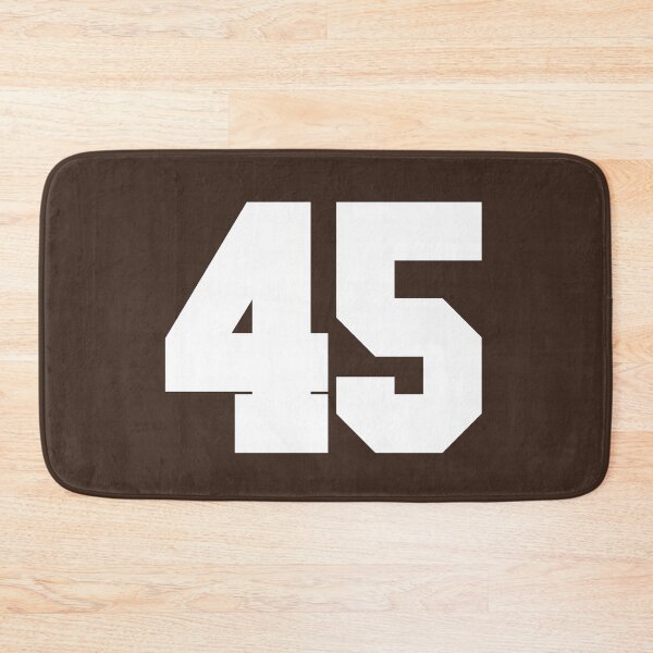 Item preview, 45 Number Cleveland Sports Fourty-Five Brown Jersey designed and sold by HelloFromAja.
