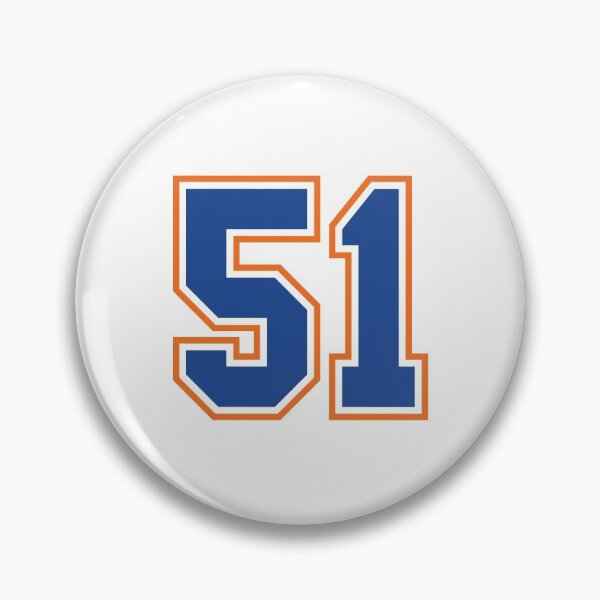 Item preview, Fifty One Jersey Number Sports 51 designed and sold by HelloFromAja.