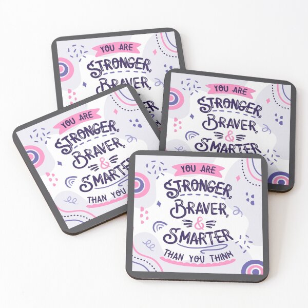 Item preview, Stronger, Braver and Smarter Than You Think designed and sold by RheanaDesigns.