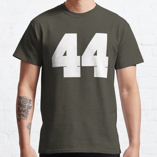 Official Team League #44 Jersey Number 44 Sports Jersey Long Sleeve T-Shirt