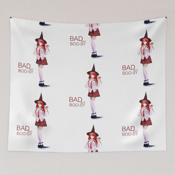 Item preview, Bad and Boo-sy Halloween collection for phone cases, pillows, blankets, bath mats, aprons. designed and sold by Myartbeyours.
