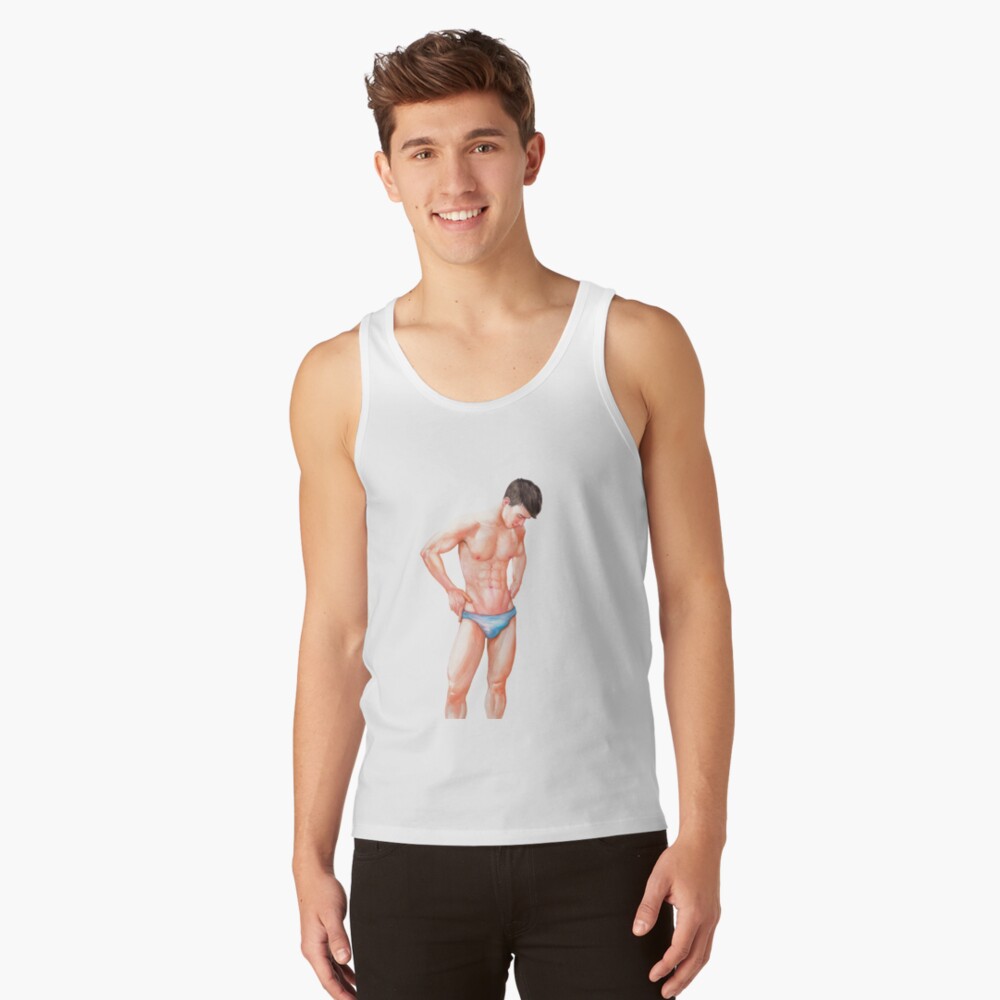 "Boy of summer 28" Tank Top by alexgreenartist Redbubble