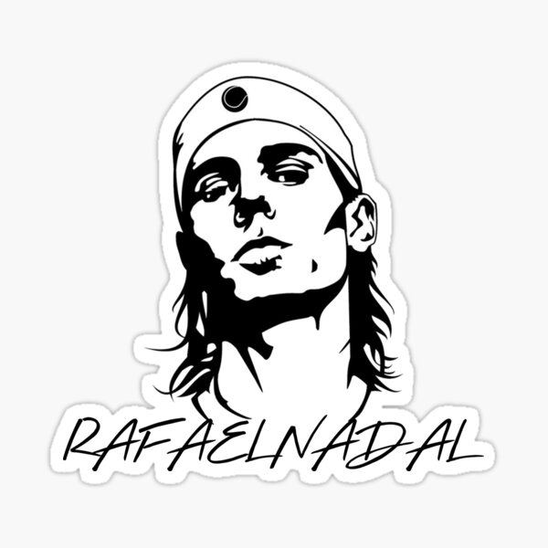 Rafael Nadal - Rafa Nadal Roland Garros Sticker