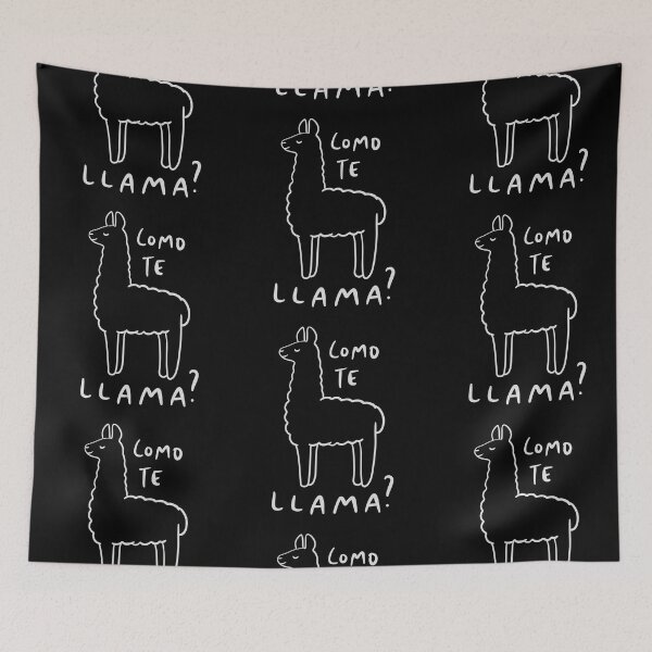 Item preview, Como Te Llama - Spanish Pun designed and sold by isstgeschichte.
