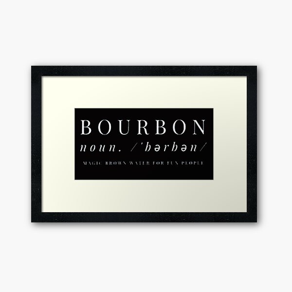 Item preview, Funny Bourbon Definition Shirt Bourbon Shirt Bourbon Gift Bourbon Lover Gift designed and sold by CustomTeeBar.