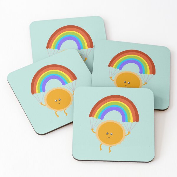 Item preview, Parachuting Sun designed and sold by Tilly Scribbles.