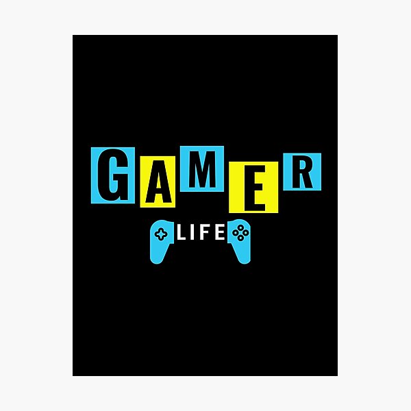 Gamer Life Photographic Prints Redbubble - roblox hmmm obunga speedrun youtube