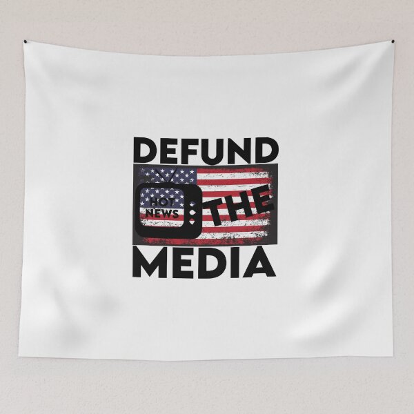 Item preview, Defund Media T-shirts | The News  designed and sold by bhaktishendkar.