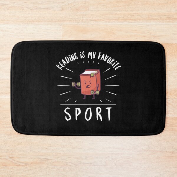 Item preview, Reading is my favorite Sport book lover gifts designed and sold by Grimbart.