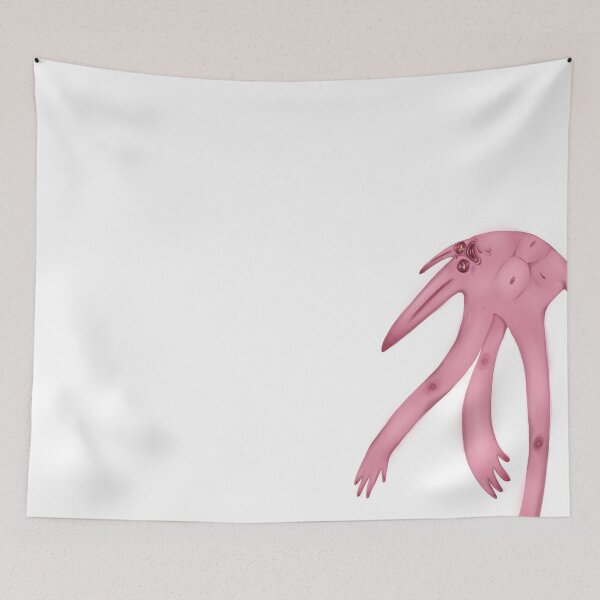 Item preview, Sad Rabbit (white background) designed and sold by Jessie Friedlander.