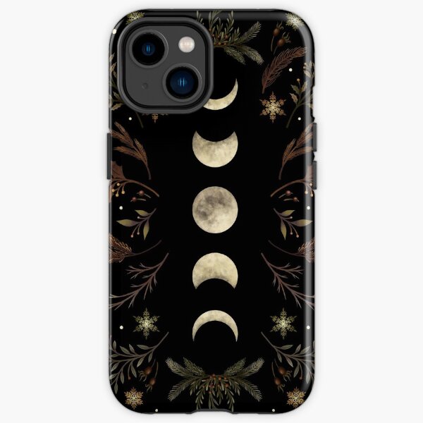 Moonlit Garden-Winter Brown iPhone Tough Case