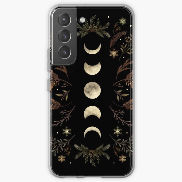 Moonlit Garden-Winter Brown Samsung Galaxy Soft Case