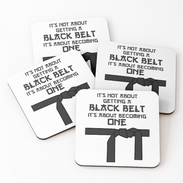 Item preview, It's Not About Getting A Black Belt It's About Becoming One designed and sold by 4AllTimes.