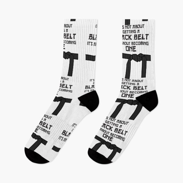 Item preview, It's Not About Getting A Black Belt It's About Becoming One designed and sold by 4AllTimes.