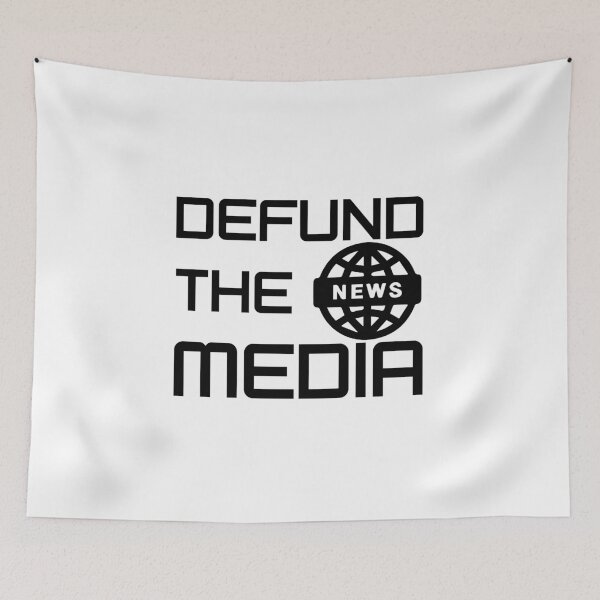Item preview, Defund Media T-shirts | News  designed and sold by bhaktishendkar.