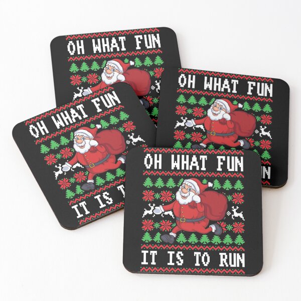 Item preview, Oh What Fun It Is To Run Christmas Running Gift Santa Run  designed and sold by Extrakt.