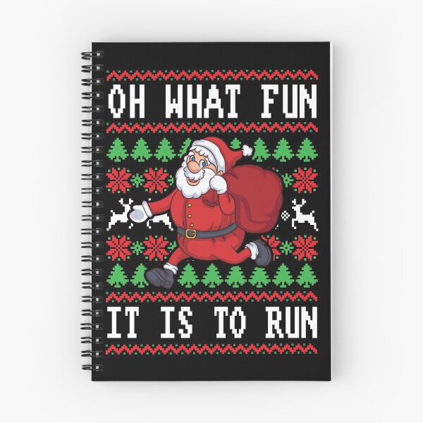 Item preview, Oh What Fun It Is To Run Christmas Running Gift Santa Run  designed and sold by Extrakt.