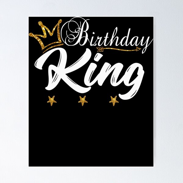 Item preview, Birthday King Gold Crown For Boys And Men  designed and sold by Pratt3443.