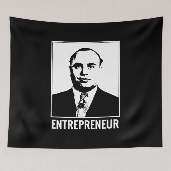 Item preview, Capone Entrepreneur Uncle Al Gangster Businessman Boss designed and sold by h44k0n.
