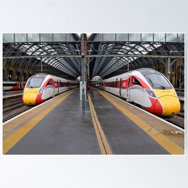 Item preview, LNER Azuma trains at Kings Cross designed and sold by Random Railways.