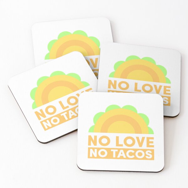 Item preview, No Love No Tacos designed and sold by Leo the Alien.