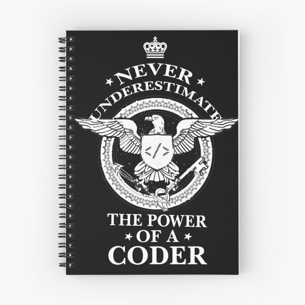Item preview, Never Underestimate the Power of a Coder! designed and sold by clubtee.