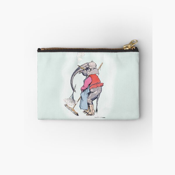 Item preview, Elephant Housekeeper, tidying up by Auguste Vimar 1895 designed and sold by ebrawne.