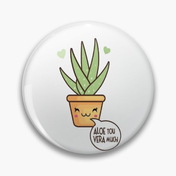 Item preview, cute aloe vera plant designed and sold by dancingpotato.