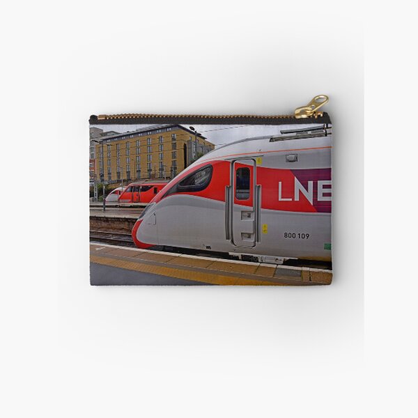 Item preview, LNER Azuma trains with a class 91 loco at Kings Cross designed and sold by Random Railways.
