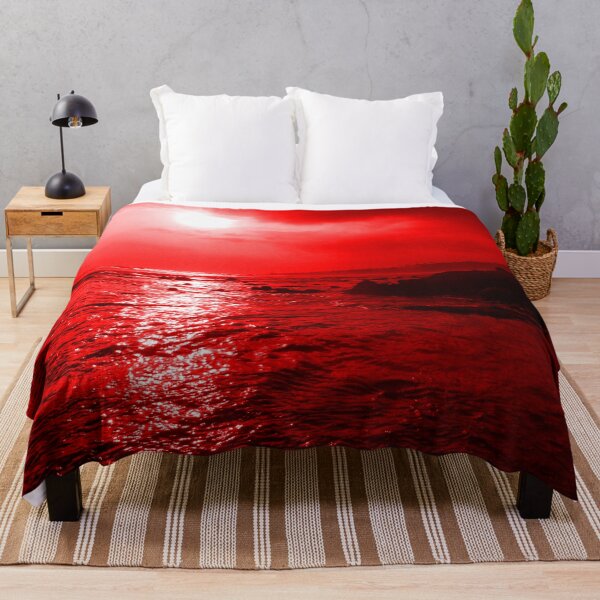 Item preview, Red Sunset bali indonesia beach designed and sold by PlusAdore.
