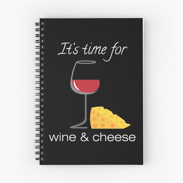 Item preview, Es hora del vino y el queso designed and sold by VikiQuick.