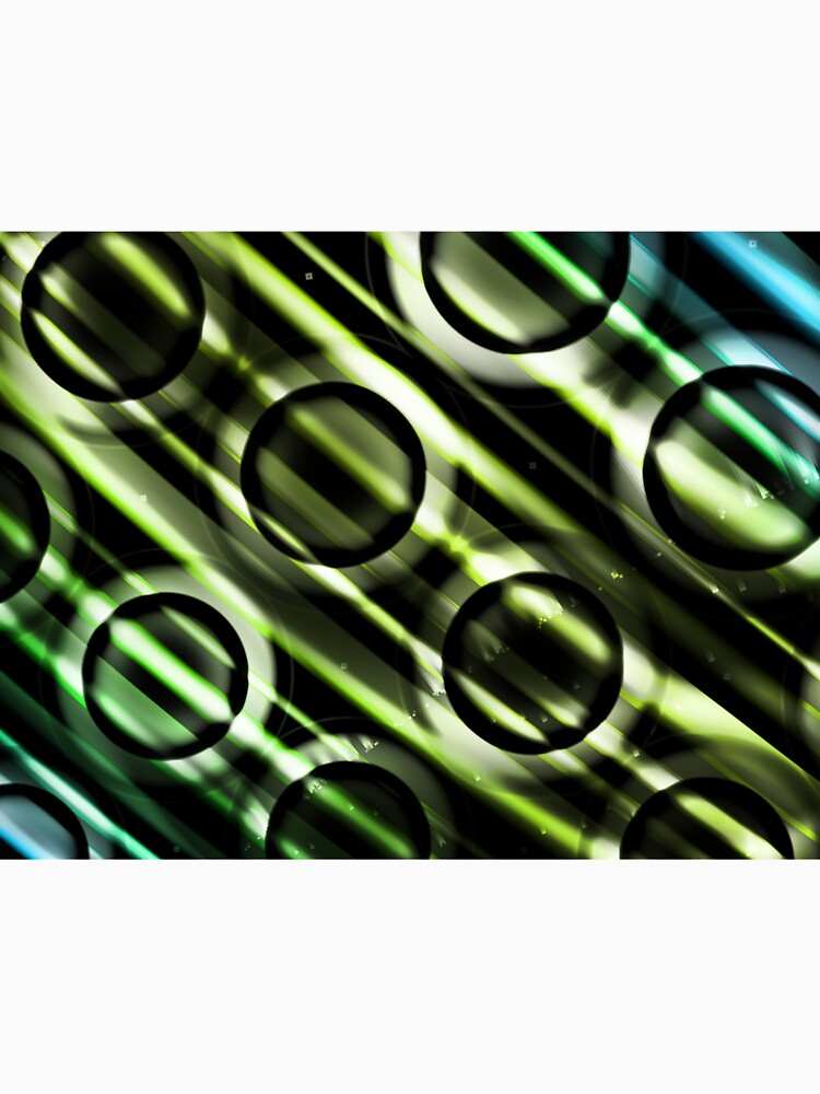 Green Yellow Blue Circles Design by garretbohl