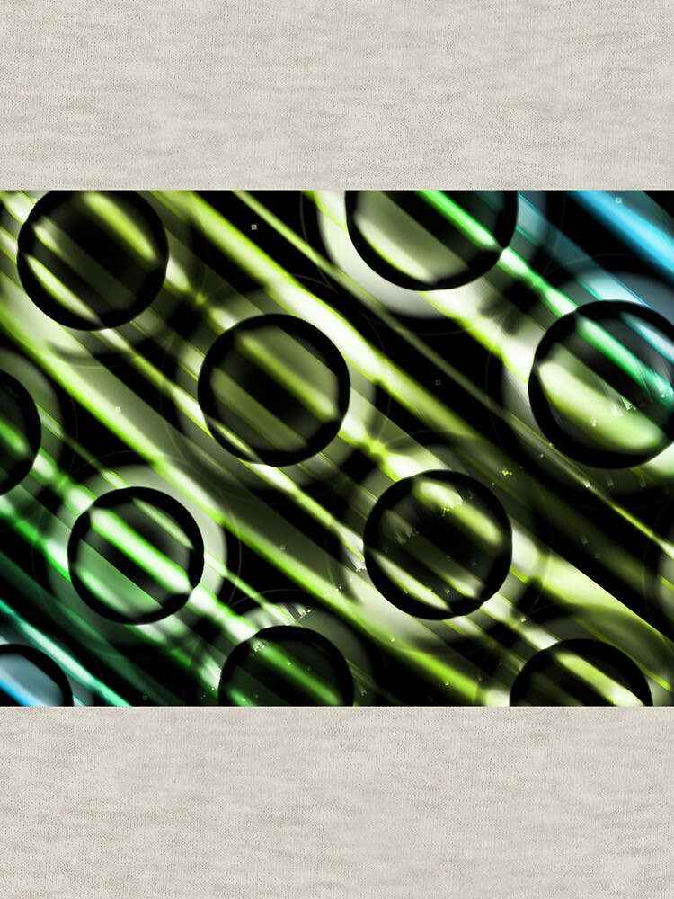 Green Yellow Blue Circles Design by garretbohl