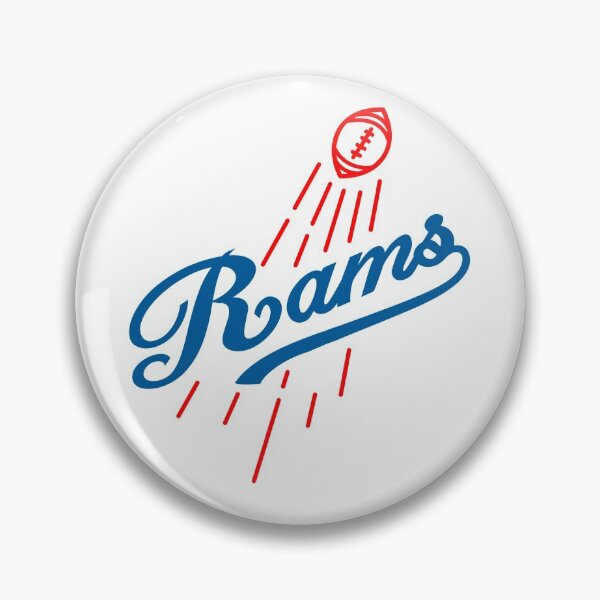 Item preview, Home Run Rams - Blue & Red designed and sold by Ramheart.