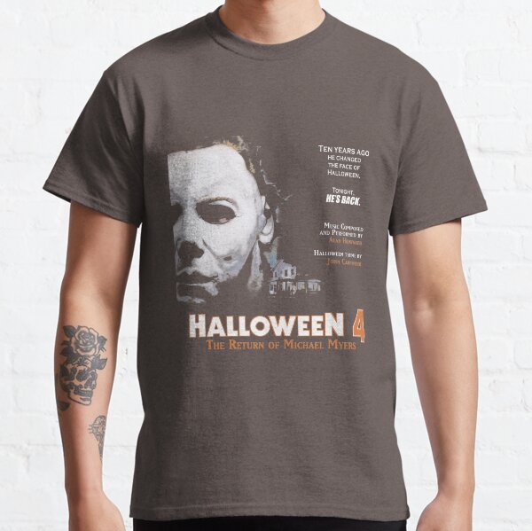 Halloween 4 Le retour de Michael Myers T-shirt à manches longues T-shirt classique