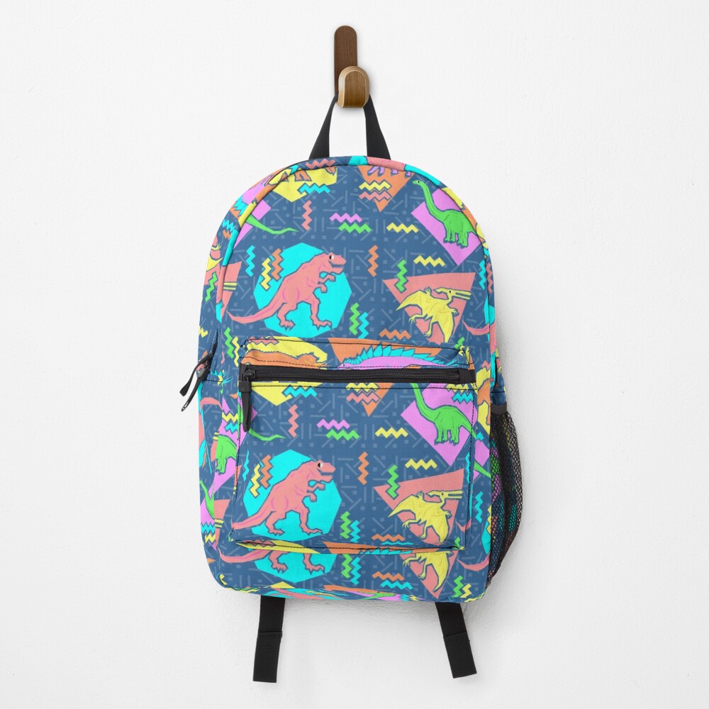 Nineties Dinosaurs Pattern Backpack
