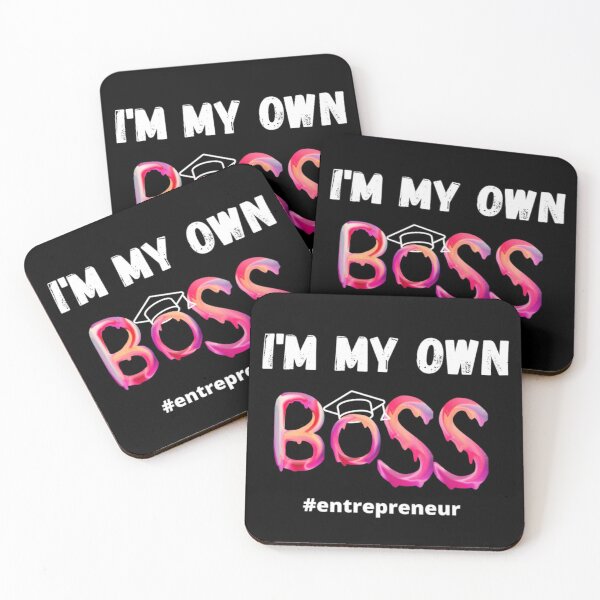 Item preview, I'm my own boss #entrepreneur  designed and sold by Boss  Bubble.