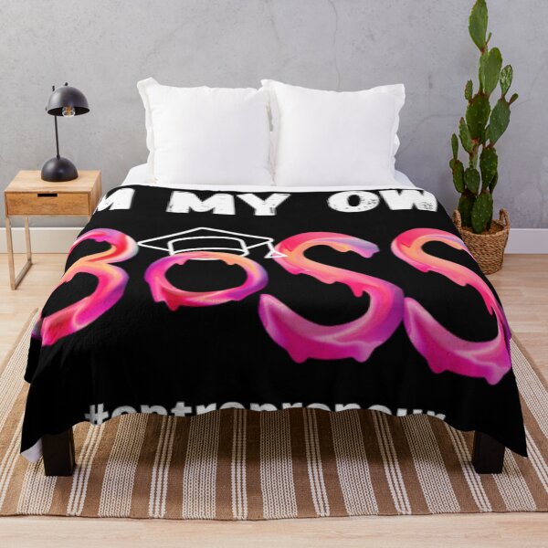 Item preview, I'm my own boss #entrepreneur designed and sold by Boss Bubble.