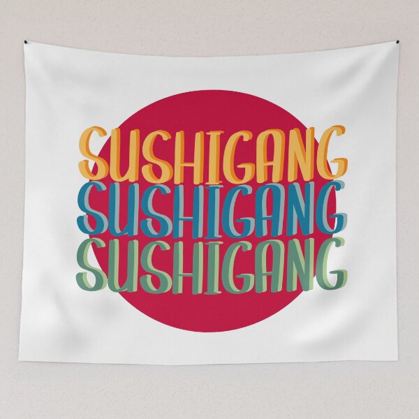 Item preview, Red Sun Sushi Japan designed and sold by Garalama.