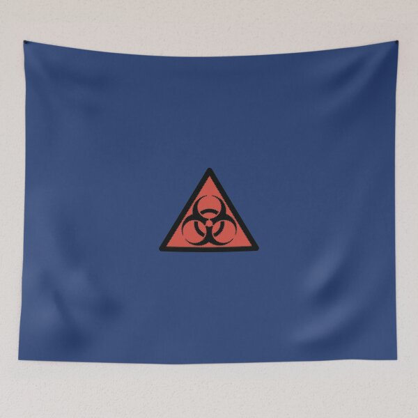 Item preview, Biohazard blue designed and sold by steveball.