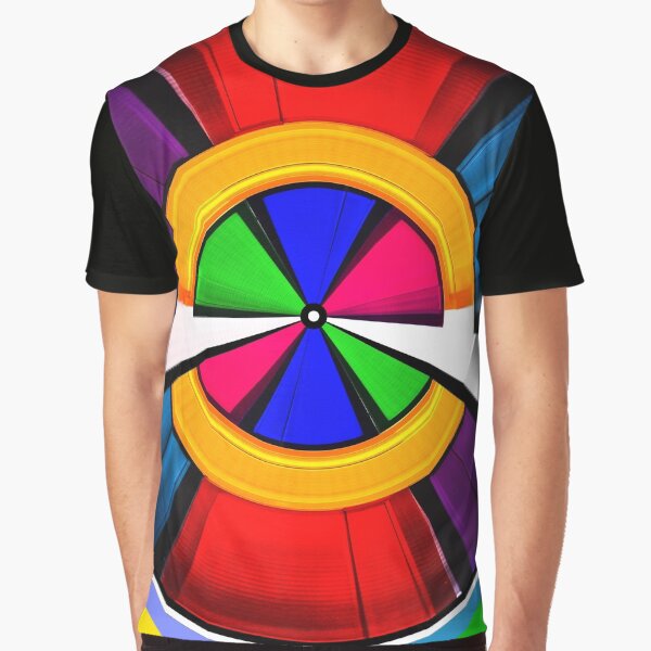 A Godseye Design Graphic T-Shirt
