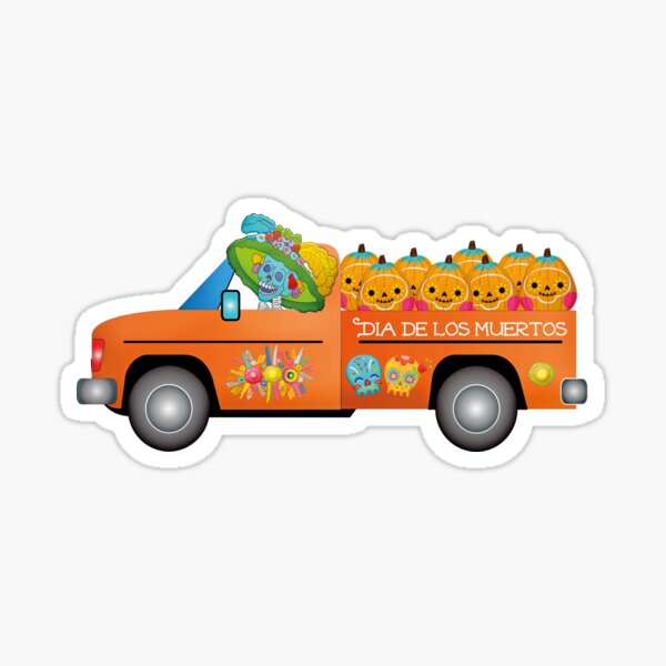 Item preview, Day of the Dead Truck designed and sold by KevinVee.