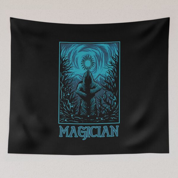 Item preview, Magician Magic Vintage Fantasy Goth Witchcraft Occult designed and sold by h44k0n.